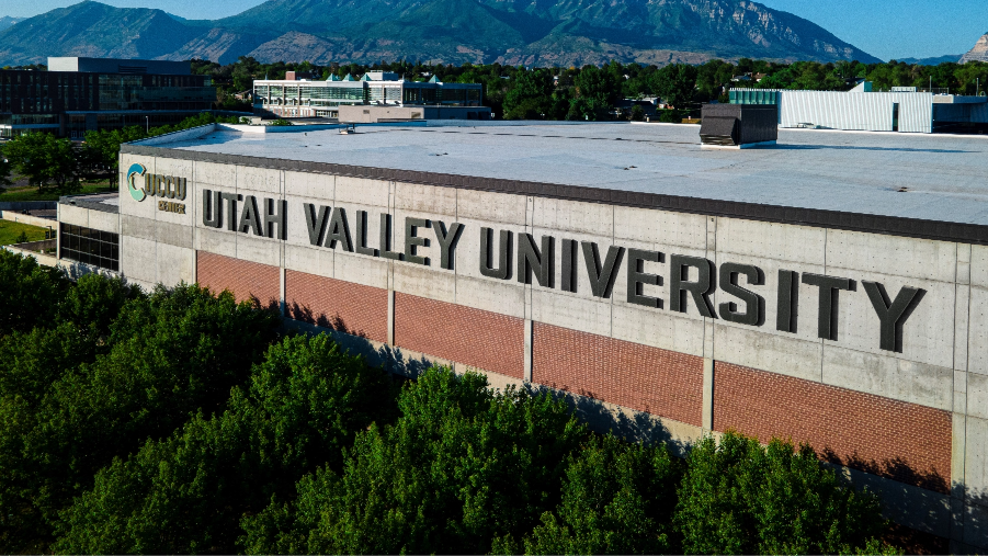 UCCU Center building exterior