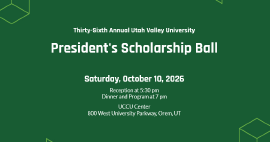 UVU Scholarship Ball