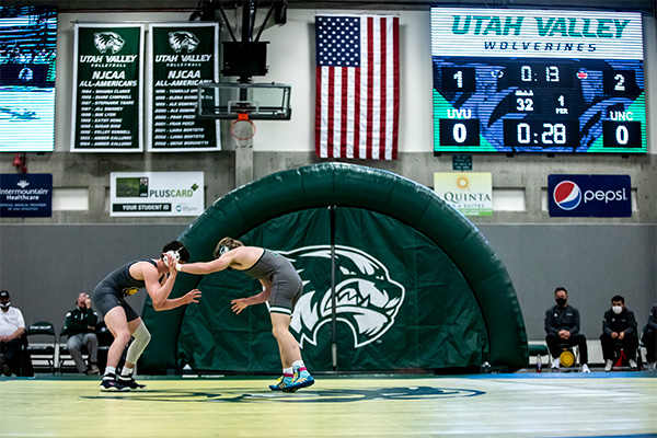 UVU Wrestling event